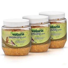 Eggersmann Volaris Premium Erdnussbutter für Wildvögel Natur 3 x 350g - 3 x 350 g – Bild 1 von 4