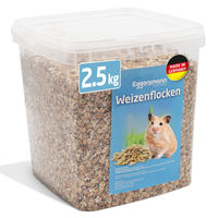 Produktbild von Eggersmann volaris Weizenflocken 2,5 kg Vogelfutter für Wildvögel Hühner und Nager