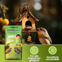 Produktbild von Eggersmann Volaris Wildvogel-Streufutter Sommerkörner ganzjährig 25 kg - 25 kg