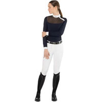 Produktbild von Ego 7 Nina Reitshirt Langarm Damen Blau Schwarz