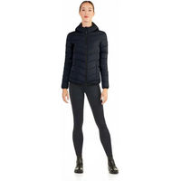 Produktbild von EGO7 Damen Kurzdaunenjacke mit Kapuze und Fleece in Blau oder Schwarz Größe 44