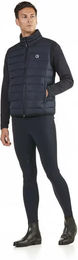 Produktbild von EGO7 Daunenweste für Herren aus Fleece in Blau Größe L