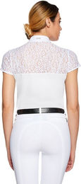 Produktbild von EGO7 Florentine MC Reitshirt Damen Weiß Polyamid Größe 34