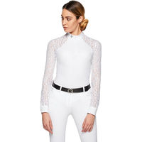 Produktbild von EGO7 Florentine ML Turniershirt langarm Damen Weiß Baumwolle