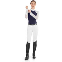 Produktbild von EGO7 Florentine Reitturnierhemd Damen langarm aus Baumwolle