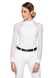 Produktbild von EGO7 Florentine Turniershirt Damen Langarm Weiß