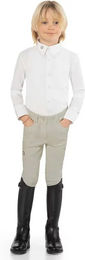 Produktbild von Ego7 Jumping EJ Breech Reithose für Kinder mit Mid Grip in Beige