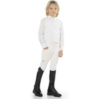 Produktbild von Ego7 Jumping EJ Breech Reithose für Kinder mit Mid Grip in Weiß