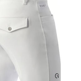 Produktbild von EGO7 Jumping EJ Knie Grip Reithose für Herren aus Polyamid in Grün Grau und Weiß