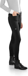 EGO7 Jumping EJ Kniegrip Reithose Damen Polyamid Schwarz Grau Größe 42 – Bild 1 von 2