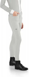 Produktbild von EGO7 Jumping EJ Reithose Damen Full Grip Grau Größe 36
