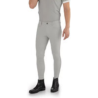 Produktbild von EGO7 Jumping EJ Reithose für Herren mit Knie Grip in Grau aus Baumwolle Größe 44