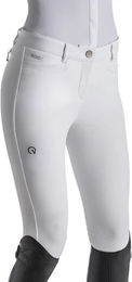 EGO7 Jumping EJ Turnierreithose Damen mit Kniegrip in Weiß – Bild 1 von 2