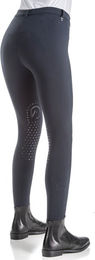 Produktbild von EGO7 Jumping VB Kniegrip Reithose Damen Jersey Schwarz Grau Größe 40