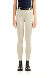 EGO7 Kniegrip Reitleggings PushUp für Damen in Beige Größe L – Bild 1 von 4