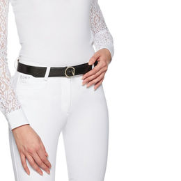 Produktbild von EGO7 Ledergürtel Horse Head Schwarz