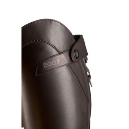 EGO7 Orion Reitstiefel aus Leder mit Schnürung für Unisex in Schwarz oder Braun – Bild 1 von 8