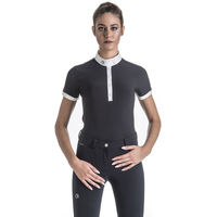 Produktbild von EGO7 Polo MC Reitshirt Damen kurzarm aus Baumwolle Größe 38