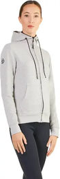 Produktbild von EGO7 Reit-Hoodie Full Zip Sweatshirt für Damen in Grau Größe 42