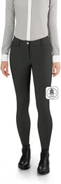 Produktbild von EGO7 Reithose Damen Jumping Full Grip Winter Jersey Schwarz Größe 40