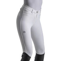 Produktbild von EGO7 Reithose Dressur Turnier Damen Mid Grip Weiß Größe 36