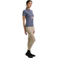 Produktbild von EGO7 Reitshirt für Damen Sommer Blau Polyamid Größe 36