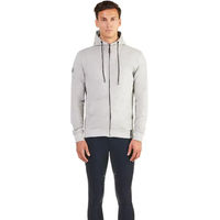 Produktbild von EGO7 Reitshirt für Herren mit Kapuze aus Baumwolle Grau Größe M