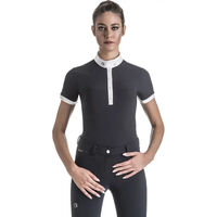 Produktbild von EGO7 Reitshirt Polo Damen Schwarz Größe 42