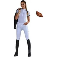 Produktbild von EGO7 Reitshirt Polo Damen Weiß Größe 40