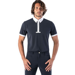 EGO7 Reitshirt Turniershirt kurzarm Herren Polyamid Größe 52 – Bild 1 von 6
