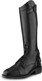 Produktbild von EGO7 Reitstiefel aus Leder für Kinder mit Schnürsenkeln Schwarz Größe 34