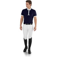 Produktbild von EGO7 Reitturnier-Shirt für Herren in Blau Größe 40