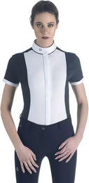 Produktbild von EGO7 Reitturnier-Shirt für Herren in Weiß oder Schwarz Größe 40