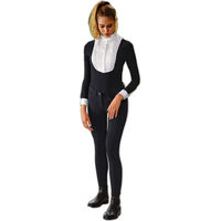 Produktbild von EGO7 Turnierreithose Damen Mid Grip Schwarz Größe 34
