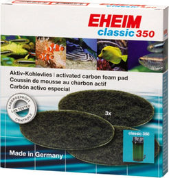 EHEIM Aktivkohlevlies für Aquariumfilter Classic 350, 3 Stück – Bild 1 von 8