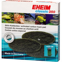 Produktbild von EHEIM Aktivkohlevlies für Aquariumfilter Classic 350, 3 Stück