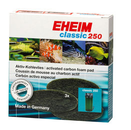 EHEIM Aktivkohlevlies für Fisch Außenfilter Classic 250 (3 Stück) – Bild 1 von 5