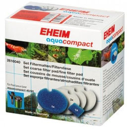 EHEIM Aquacompact Filtermedien Set aus Filtermatten und Filtervlies für Aquarien – Bild 1 von 5