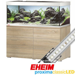 Produktbild von EHEIM Aquariumkombination Proxima 325 Classic mit LED-Beleuchtung in Eiche Optik