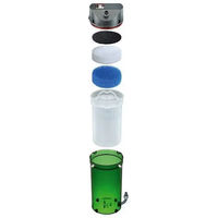 Produktbild von EHEIM Classic 600 Aquarienfilter-Zubehör mit bunten Filtermedien für Fische