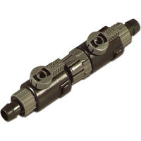 Produktbild von EHEIM Doppelhahn mit Schnelltrennkupplung für Schlauch 16/22mm aus Kunststoff für Fischzubehör