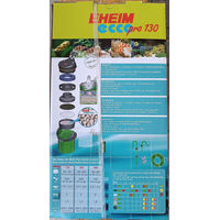 Produktbild von EHEIM Ecco Pro 130 Außenfilter für Aquarien bis 130 Liter inklusive Filtermaterial
