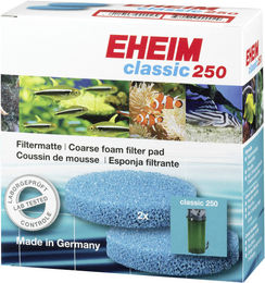 EHEIM Filtermatten aus Schaumstoff für Classic 250 (2213) Fischzubehör 2 Stück – Bild 1 von 3