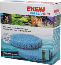 EHEIM Filtermedien Classic 600 2217 Blaue Filterschwämme für Fisch-Außenfilter 2 Stück – Bild 1 von 6