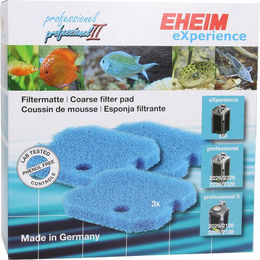 EHEIM Filtermedien Set aus Filtermatte und Filtervlies eXperience grob für Fischfilter 2026-2128 und 2226-2328 inklusive 3x Filterschaum eXperience 350 blau – Bild 1 von 5