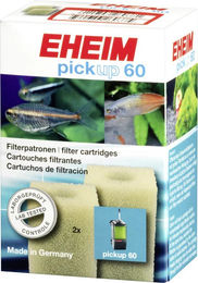 Eheim Filterpatronen für Pickup 60 und Filter 2008, 2 Stück Ersatzfiltermedien für Fisch Aquarien – Bild 1 von 8