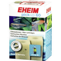 Produktbild von Eheim Filterpatronen für Pickup 60 und Filter 2008, 2 Stück Ersatzfiltermedien für Fisch Aquarien