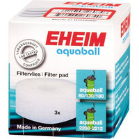 Produktbild von EHEIM Filtervlies für Aquaball 60 130 180 und Innenfilter 2208 2212, 3 Stück