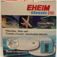 Produktbild von Eheim Filtervlies für Classic 250 und 2213, 3 Stück, Weiß