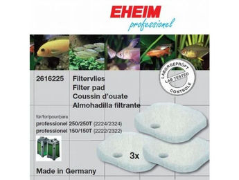 EHEIM Filtervlies für Fisch Aquarien eXperience und Professionel 150/250/250T 3 Stück – Bild 1 von 8